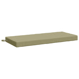 2-Piece Bench Cushions SOEST 2 pcs 100% Polyester Light Green 950185