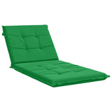Sunlounger Cushion GEMERT 100% Polyester Green 190 x 80 x 9 cm 947447