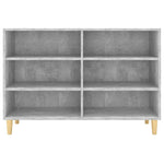 ZNTS Sideboard Concrete Grey 103.5x35x70 cm Engineered Wood 806035