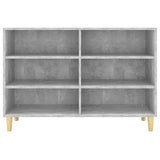 ZNTS Sideboard Concrete Grey 103.5x35x70 cm Engineered Wood 806035