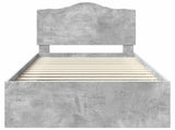 Bed Frame with Headboard Concerte 90 x 200 cm Solid Pine Wood 3413356