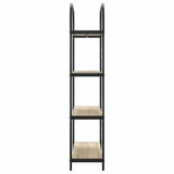 Bookshelf Sonoma Oak 80 x 30 x 146 cm Engineered wood 879840
