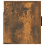 Wall Mounted TV Cabinet Smoked Oak 100x34.5x40 cm 816637