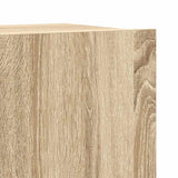 4 Piece TV Cabinet Set Sonoma Oak Engineered Wood 3078981