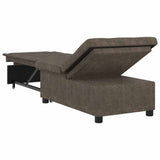 Sofa Bed Dark Grey 194 x 67 x 82 cm Huahua Fabric 42008605