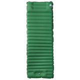 Self Inflating Camping Mattress with Pillow 1-Person Green 4007121