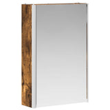 Bathroom Mirror Cabinet Smoked Oak 33 x 11.5 x 50 cm 889219