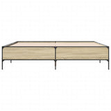 Bed Frame without Mattress Sonoma Oak 180x200 cm Super King 3279783