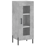 Highboard Concrete Grey 34,5x34x180 cm Engineered Wood 3200397