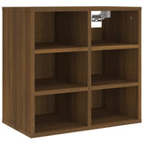 Shoe Cabinet Brown Oak 52.5x30x50 cm 820512