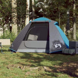 ZNTS Camping Tent Dome 2-Person Blue Waterproof 94324