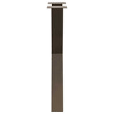 Dining Table Legs X-Shaped 2 pcs Natural Steel 60x cm Steel 4012975
