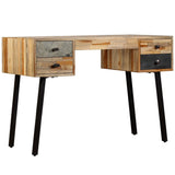Writing Desk Solid Reclaimed Teak 110x50x76 cm 245402