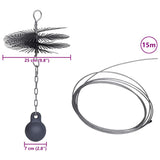 Round Chimney Cleaning Brush Dia. 25 cm 141273