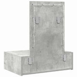 Dressing Table with Drawer Grey 60 x 40 x 70 cm Engineered Wood 865220