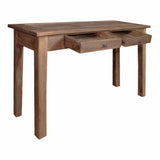 Console Table Solid Mahogany Wood 123x42x75 cm 244494