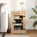 HiFi Cabinet Corona 60x50x82 cm Solid Wood Pine 4002780