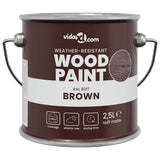 Wood Paint Brown 2.5 L Wall Print 4008540