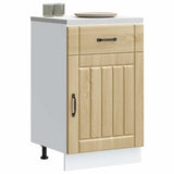 Kitchen Base Cabinet Lucca Sonoma Oak Engineered Wood 853720