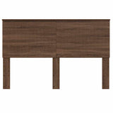 Headboard with Headboard Brown Oak 150 cm Engineered wood 887755