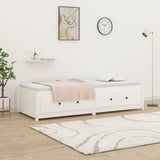 Day Bed without Mattress White 90x200 cm Solid Wood Pine 821590