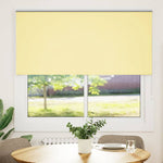 ZNTS Roller Blind Blackout Yellow 165x130 cm Fabric Width 161.6 cm Polyester 4012025