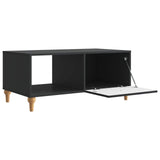Coffee Table Black 90 x 50 x 40 cm Engineered Wood 894266