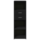 Highboard Black 40x42.5x124 cm Engineered Wood 846160