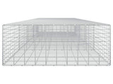 Gabion with 3.5 mm Wire and 5x10 cm Mesh 450x100x50 cm 3462891