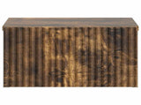 Wall-Mounted Bedside Cabinet 2 pcs Smoked Oak 33 x 34.5 x 20 cm 898436