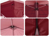 Pop-up Party Tent 575 x 288 x 245 cm Burgundy Oxford Fabric 42019906