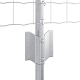 Fence and Post Silver 0.8 x 25 m Steel 3336186