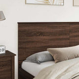Headboard Brown Oak 100 cm Engineered Wood 887601