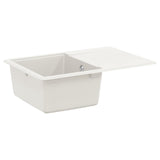 Sink White 670 x 460 mm 80% Quartz and 20% Resin 42028411