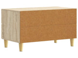 Bedside Table Sonoma Oak 62 x 34.5 x 48 cm Engineered Wood 895007