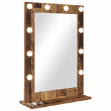 Vanity Mirror Rectangular Concrete Grey 70 x 50 x 18 cm 868336