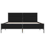 Bed Frame without Mattress Black 160x200 cm 3280007