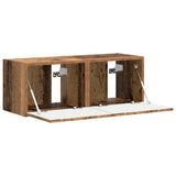 TV Wall Cabinet Wall-mounted 2 pcs Old Wood 39 x 31 x 29.5 cm 892186