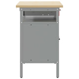 Work Bench with Drawer with Shelf Red and Grey 100 x 55 x 85 cm 4103459