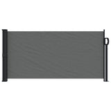 ZNTS Retractable Side Awning Anthracite 100x500 cm 4004398