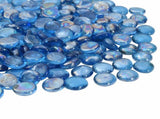 Glass Nugget 17-19 mm Light Cobalt Blue Glass 42041593