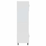 Oven Cabinets 2 pcs Lucca White Engineered Wood 3315041