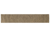 Area Rugs Natural and Black 60 x 200 cm Jute 42010614