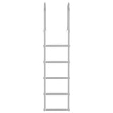 5-Step Dock Ladder Silver 45 11.5 190 cm Aluminum 42011355