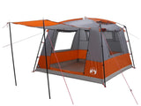 Party Tent Grey and Orange 4-Person 42017447
