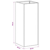 Garden Planter 2 pcs Olive Green 20 x 20 x 50 cm 8005309
