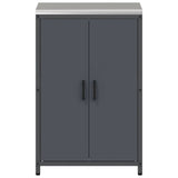 Kitchen Storage HATTEM Anthracite 60 x 50 x 92 cm Steel 874991