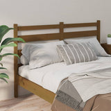 Bed Headboard Honey Brown 141x4x100 cm Solid Wood Pine 818418