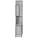 3 Piece Bathroom Furniture Set Grey Sonoma Engineered Wood 3301088