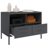 TV Cabinet Anthracite 68x39x50.5 cm Steel 843046